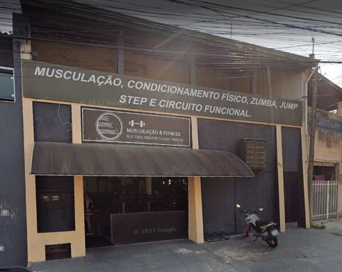 Imagem da estrutura da academia