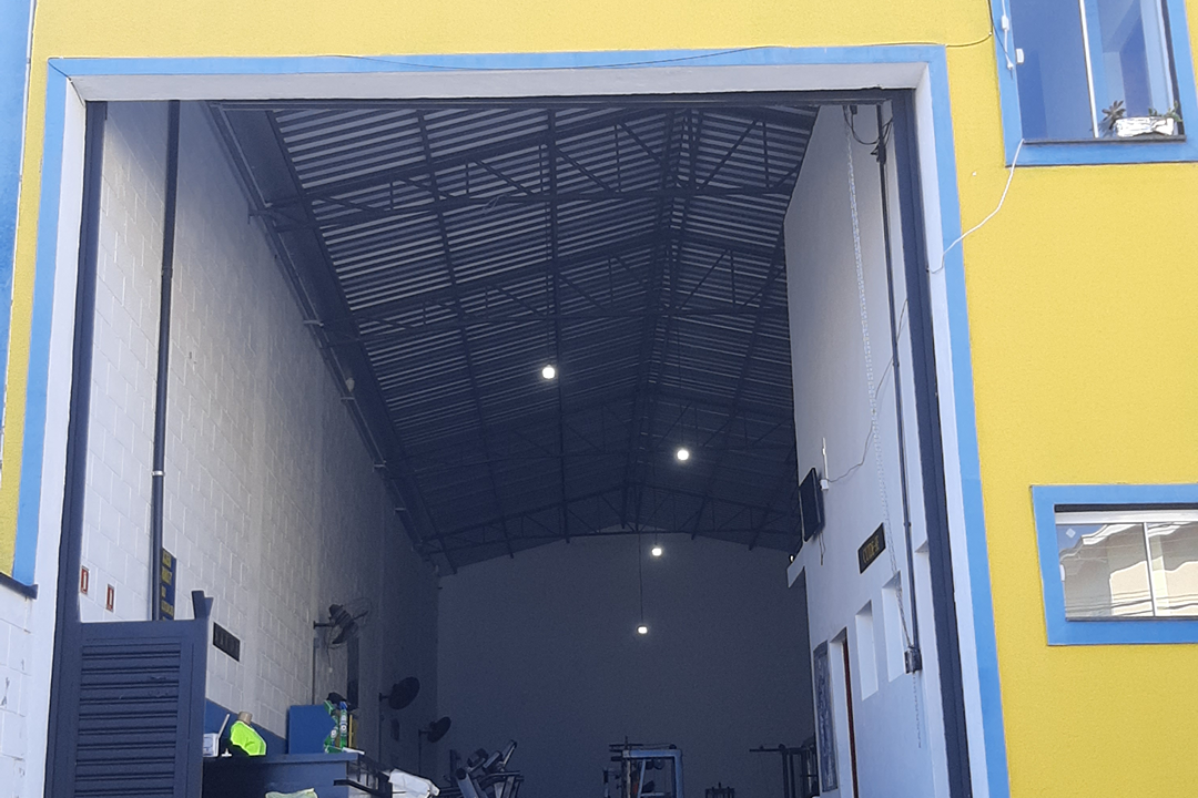 Imagem da estrutura da academia