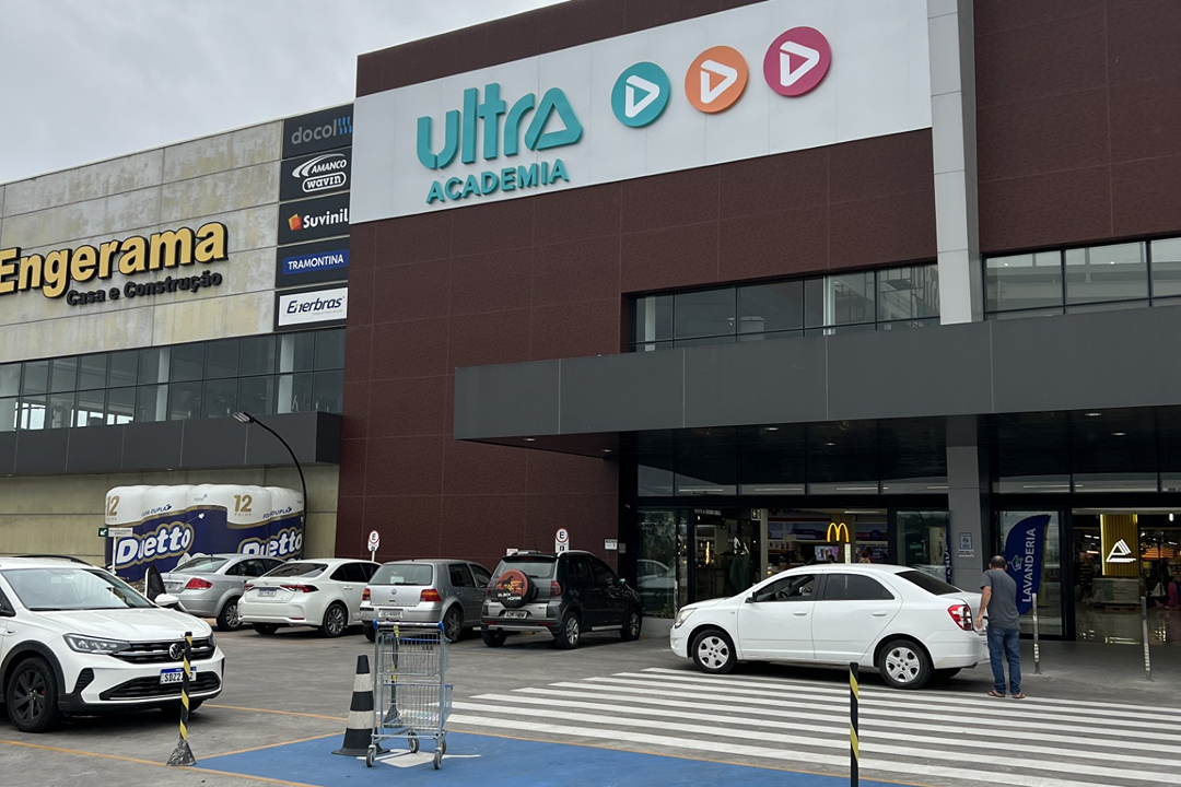 Imagem da estrutura da academia