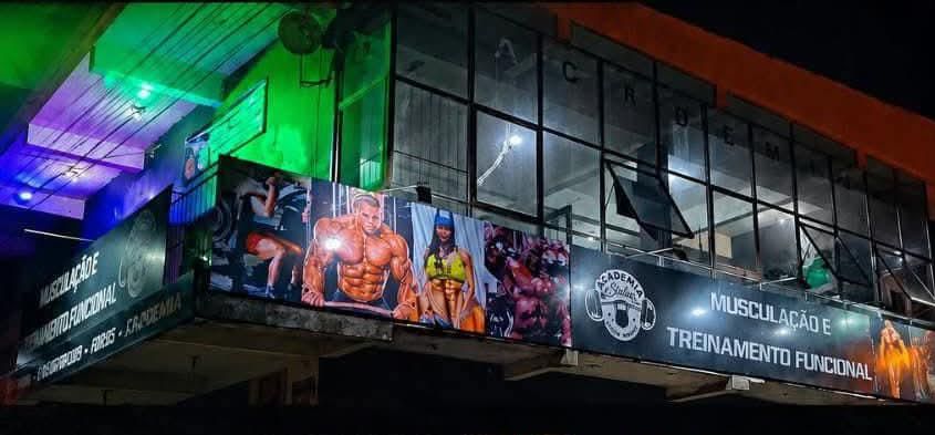 Imagem da estrutura da academia