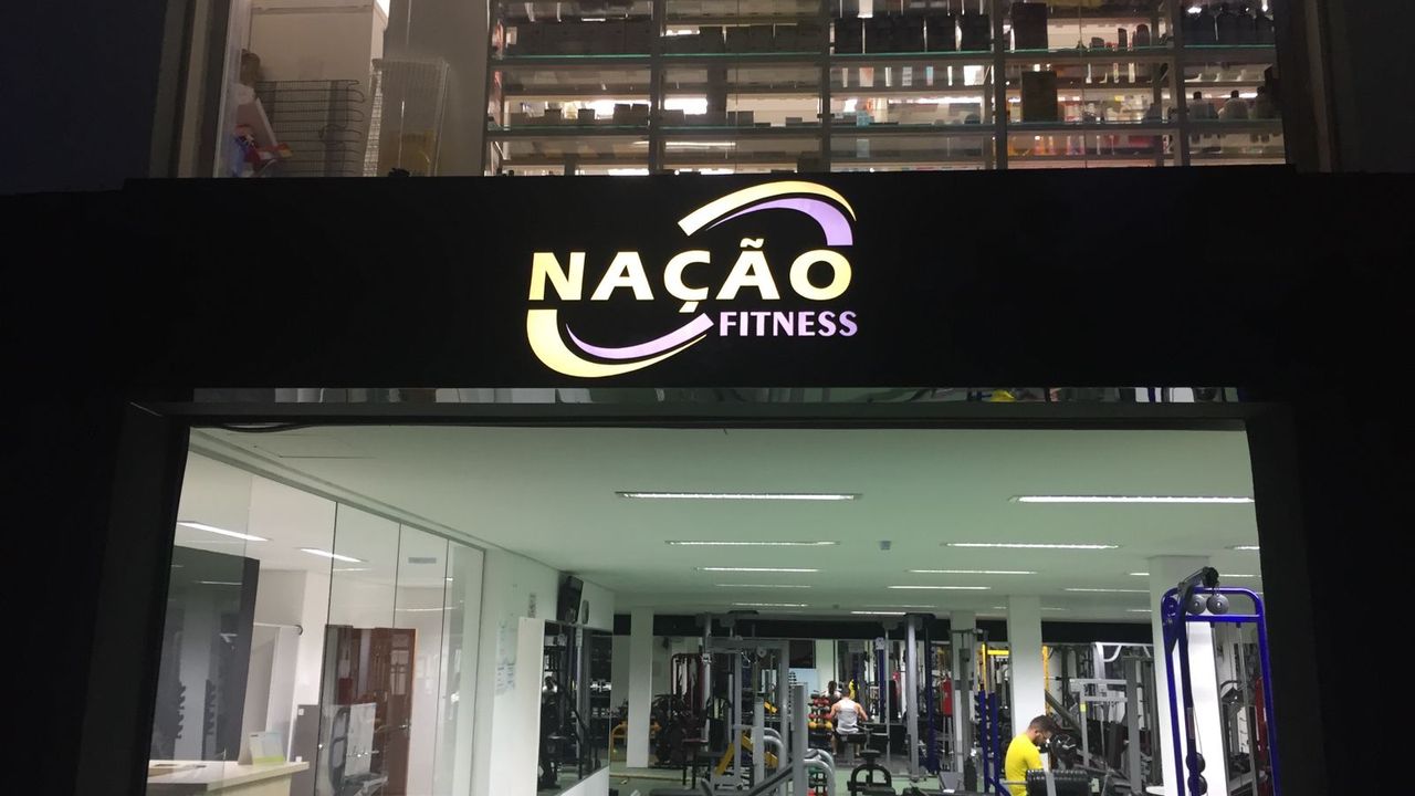 Imagem da estrutura da academia