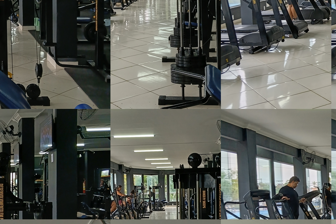 Imagem da estrutura da academia