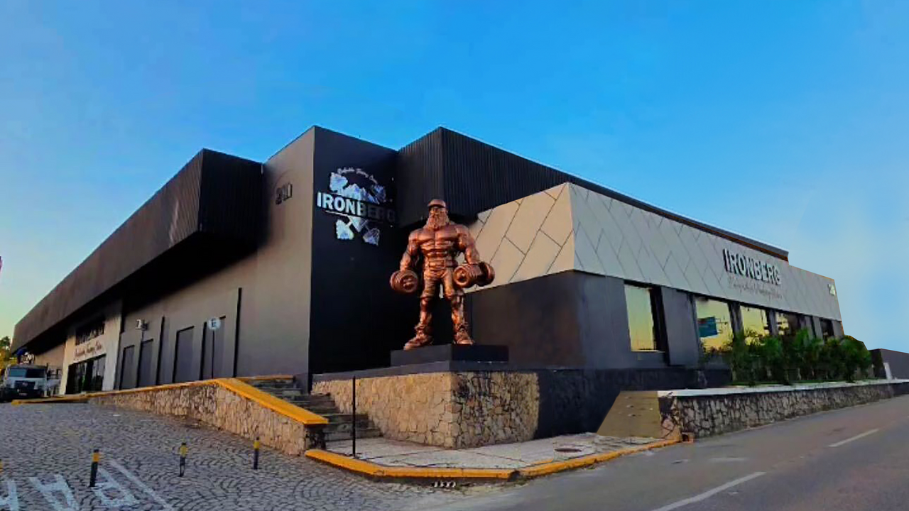 Imagem da estrutura da academia