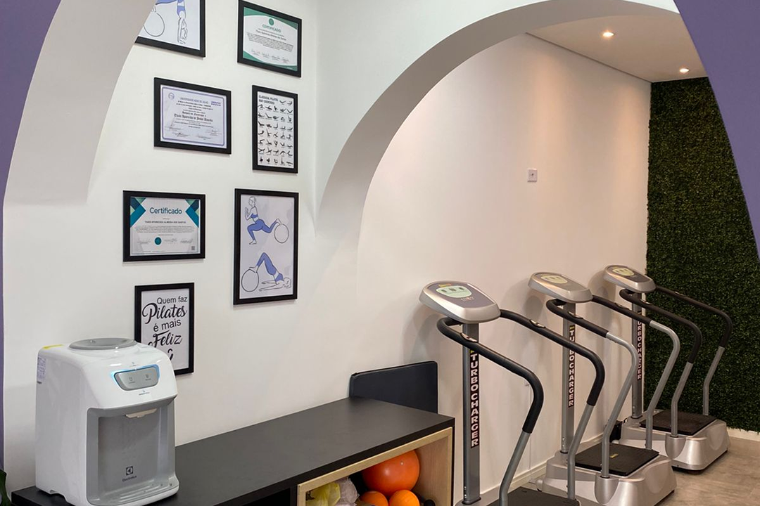 Imagem da estrutura da academia