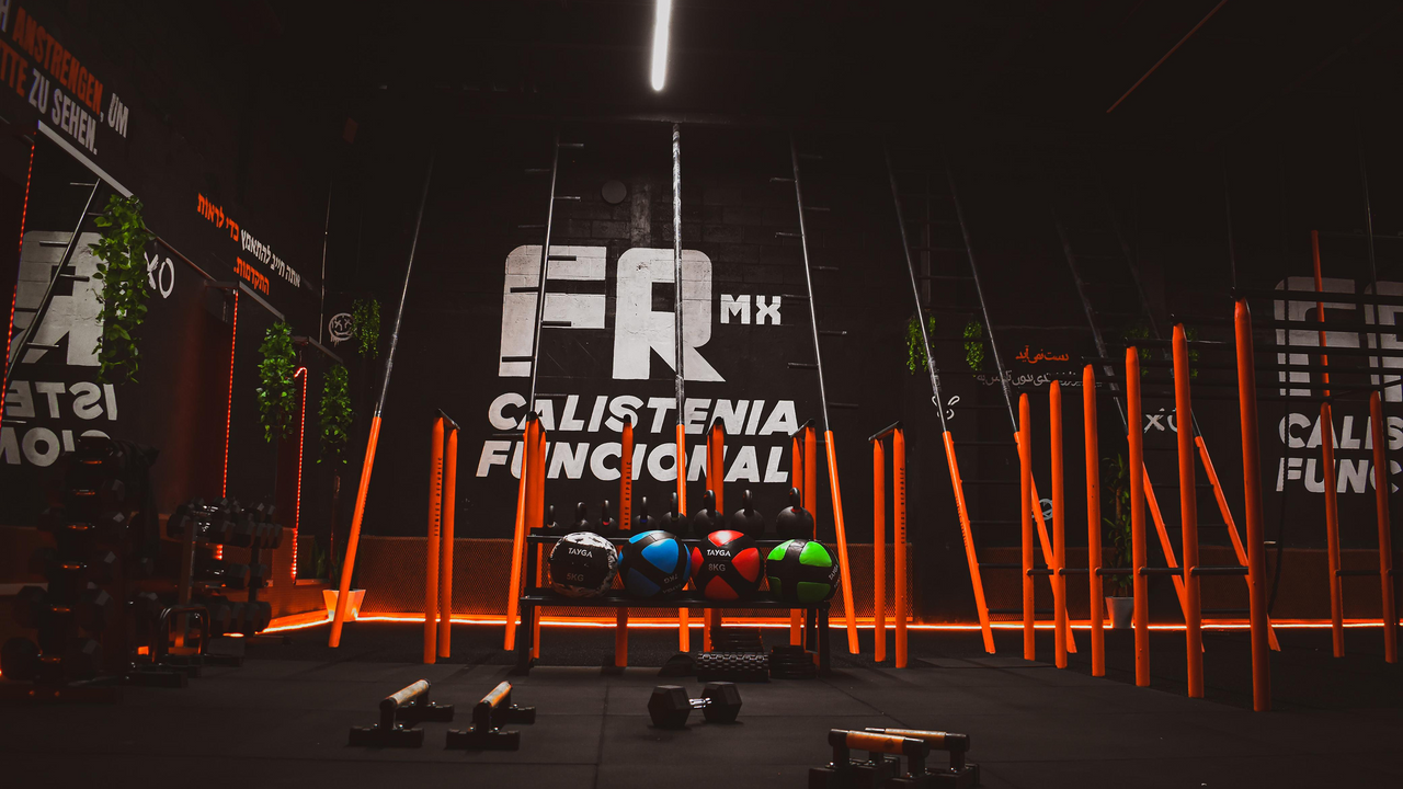 Imagem da estrutura da academia
