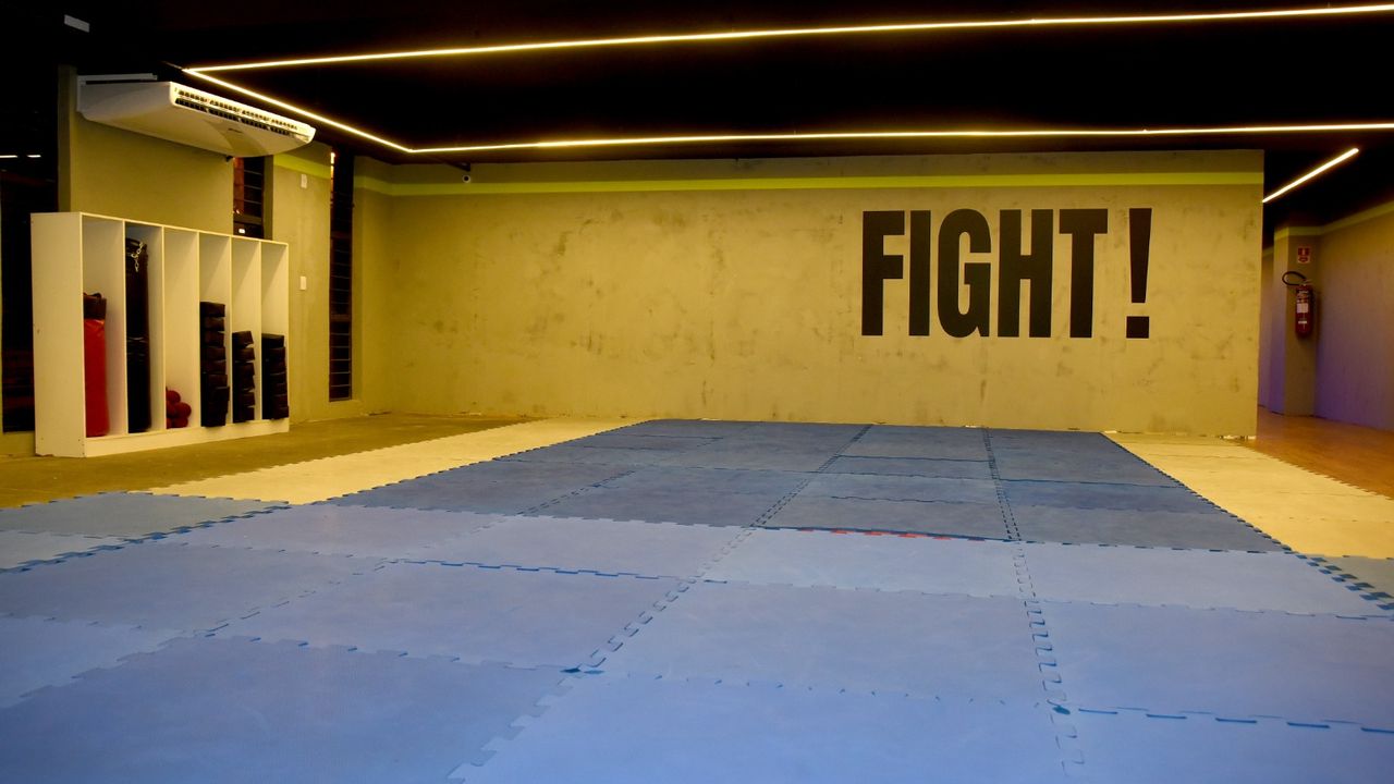 Imagem da estrutura da academia