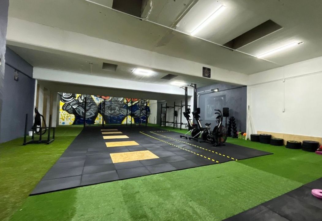 Imagem da estrutura da academia