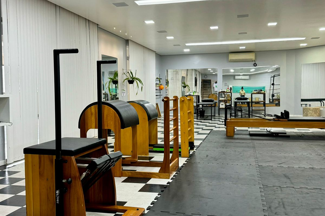 Imagem da estrutura da academia