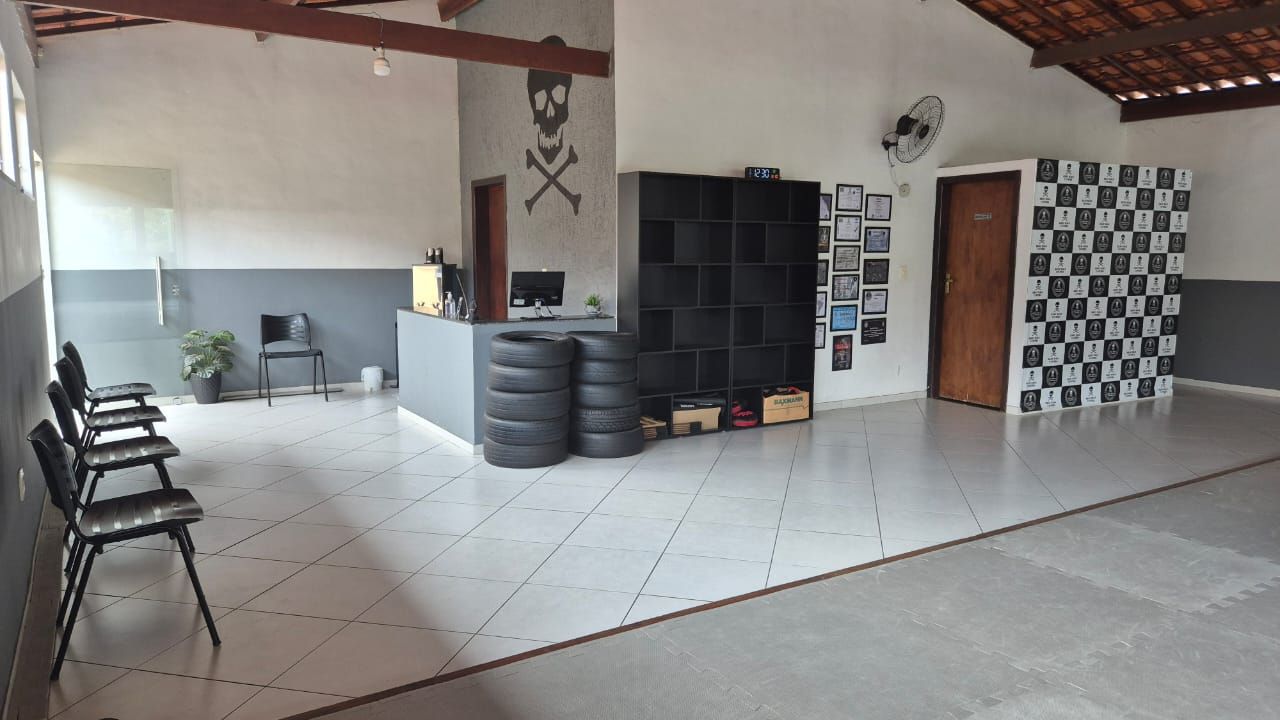 Imagem da estrutura da academia