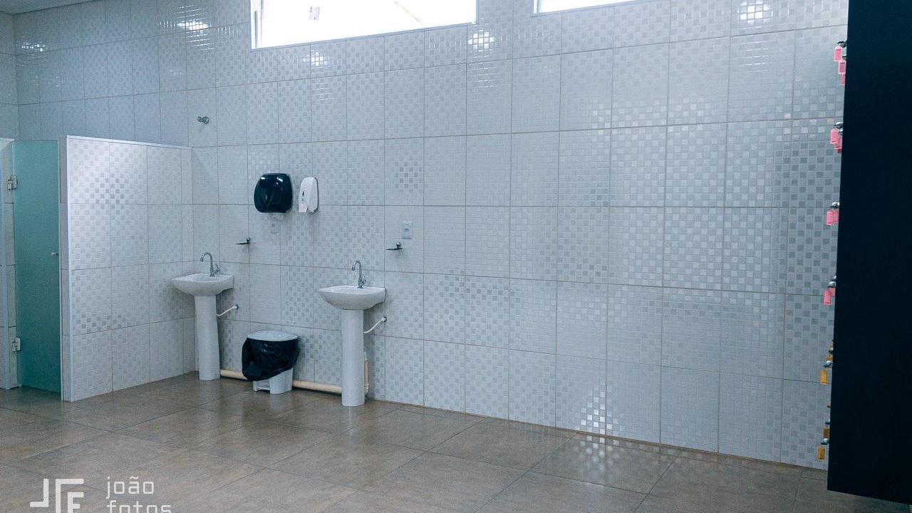 Imagem da estrutura da academia