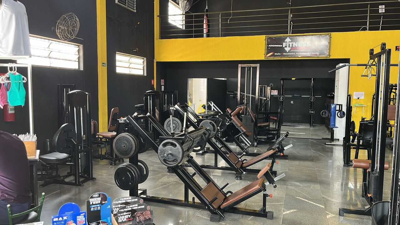 Imagem da estrutura da academia