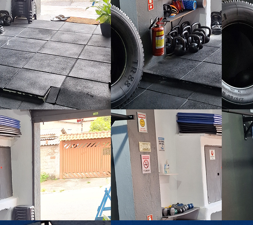 Imagem da estrutura da academia