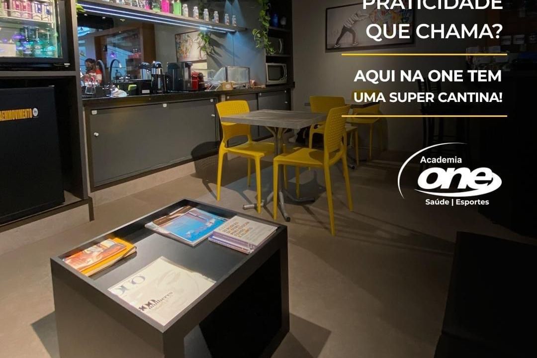 Imagem da estrutura da academia