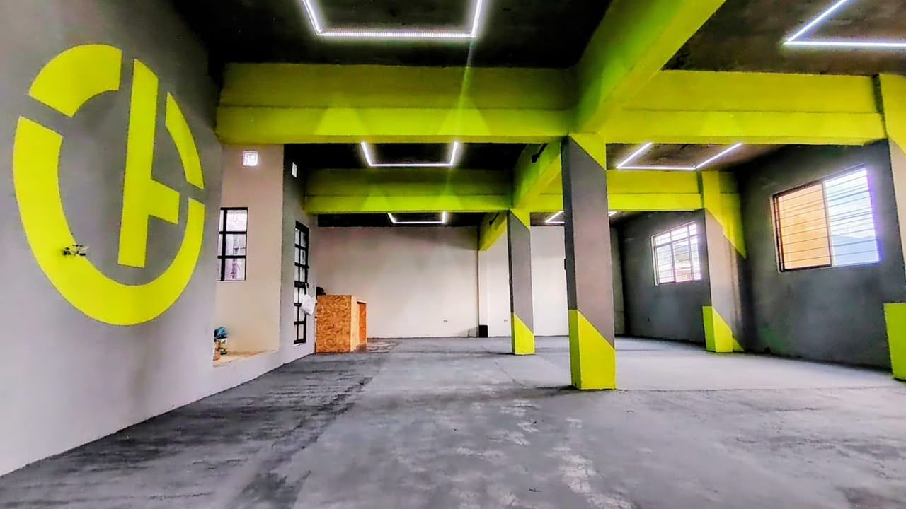 Imagem da estrutura da academia