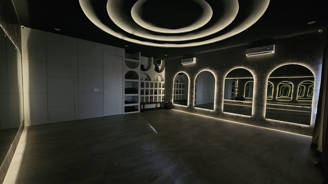 Imagem da estrutura da academia