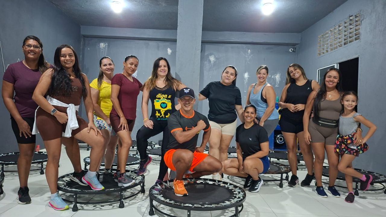 Imagem da estrutura da academia