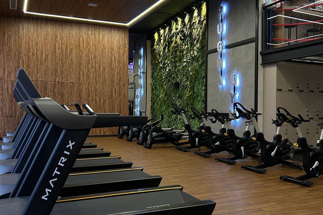 Imagem da estrutura da academia