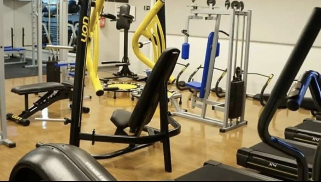 Imagem da estrutura da academia