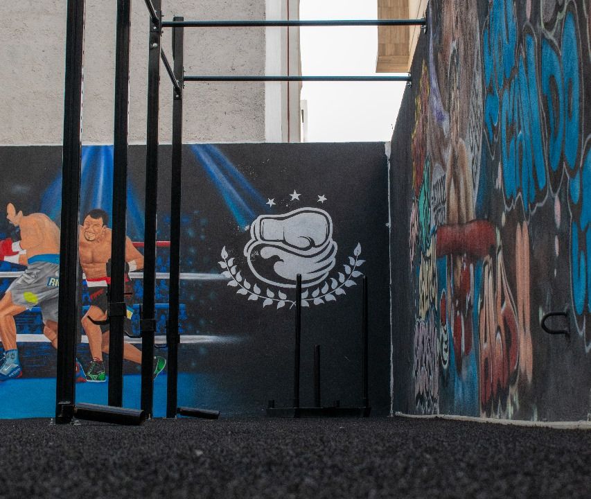 Imagem da estrutura da academia