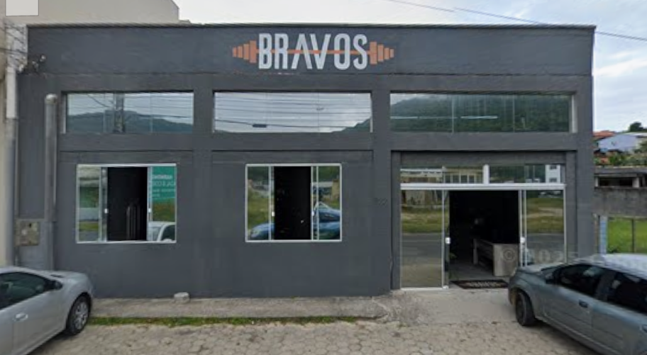 Imagem da estrutura da academia