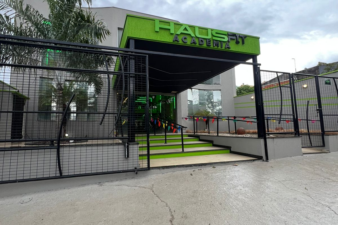 Imagem da estrutura da academia