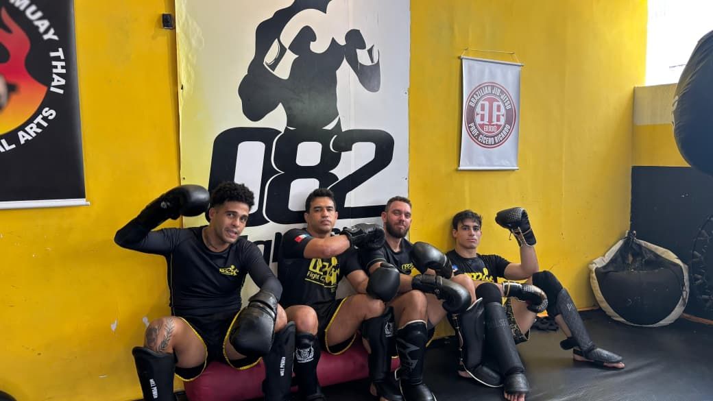 Imagem da estrutura da academia