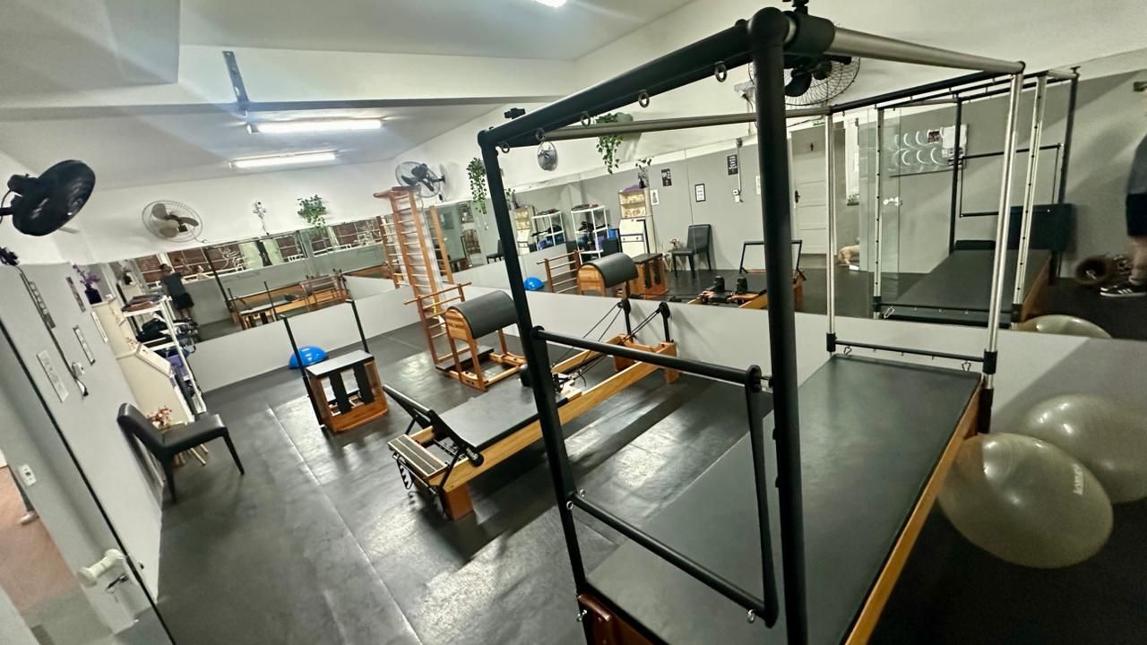 Imagem da estrutura da academia