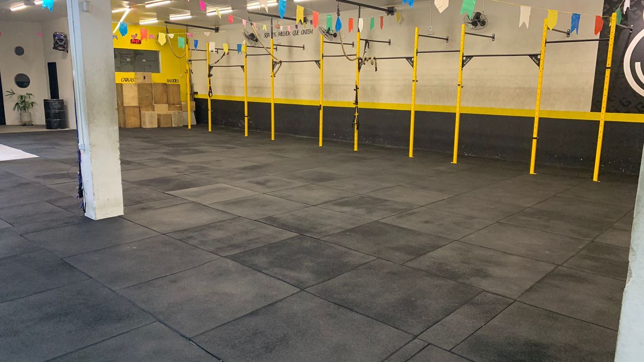 Imagem da estrutura da academia