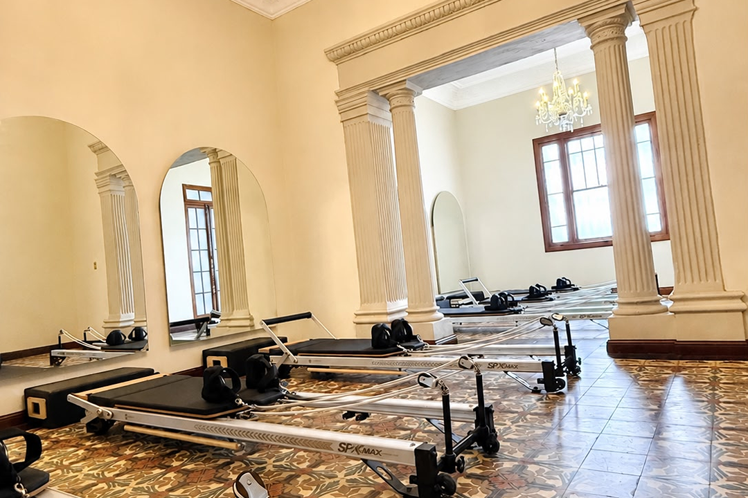 Imagem da estrutura da academia